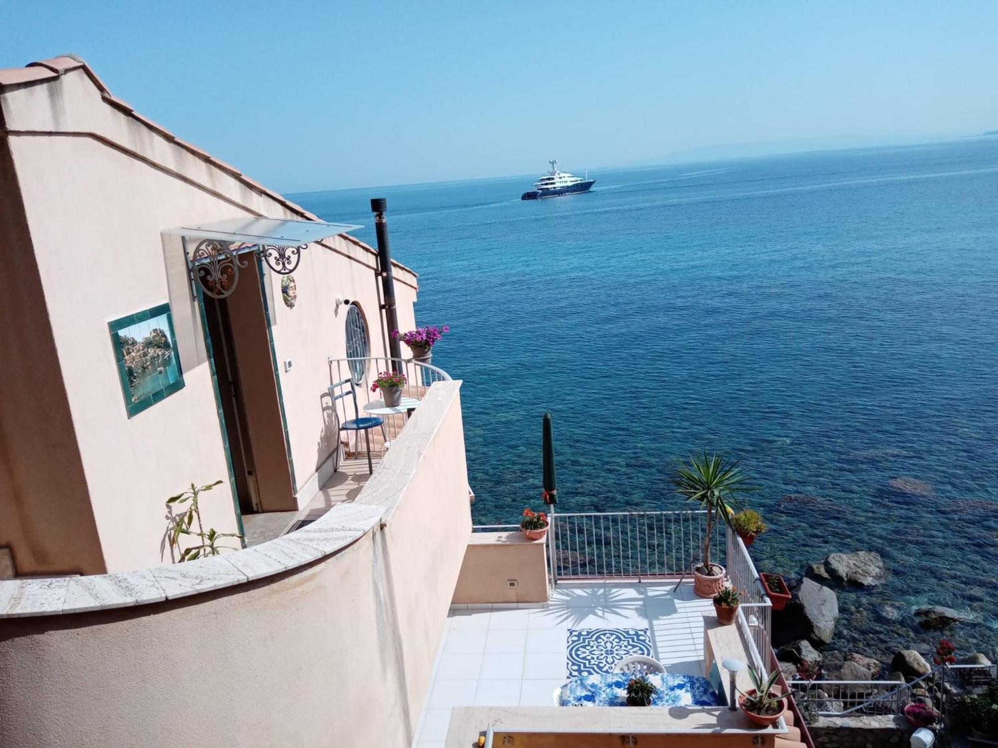 Villa Bella Sera Scilla Kültér fotó